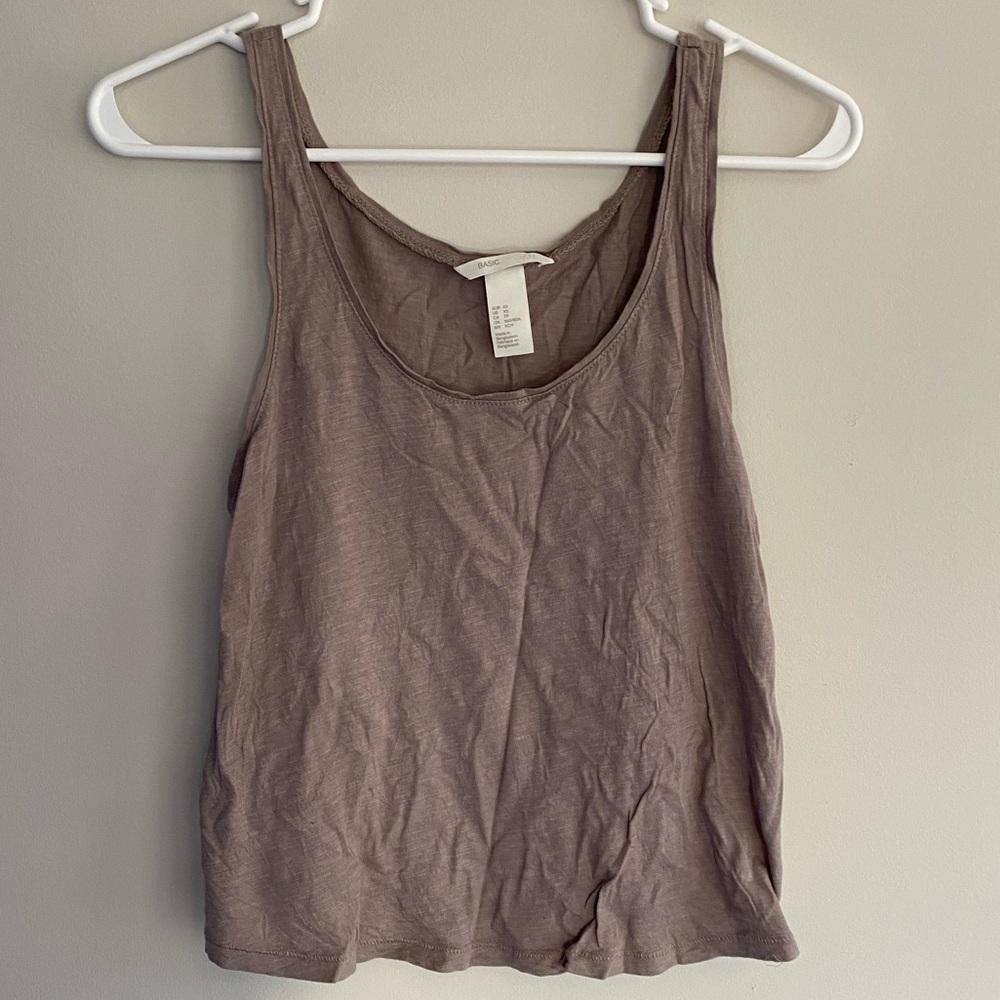 H&M Basic Cropped Tank
